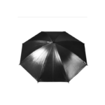 Black/Silver Umbrella 110cm - YR59 - Image 3