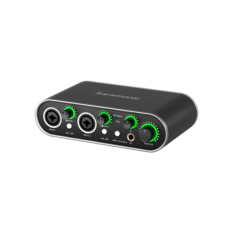 20250225111009625 SARAMONIC MV-Mixer Dual-Channel 24-bit/192kHz Audio Interface - Image 1