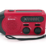 DENVER SCR-2010 Solar Crank Radio