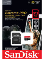 SanDisk SDXC 1TB Micro Extreme Pro 200MB/s A2 C10 V30 UHS-I US+Ad - Image 2