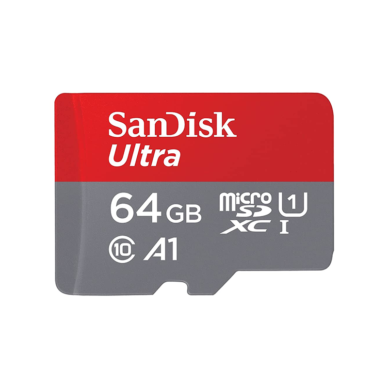 51e+FwsFOcL.jpg SanDisk SDXC 64GB Ultra Micro 140MB/s A1 Class 10 UHS-I со Adap. - Image 1