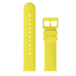 Mobvoi Ticwatch силиконска лента за sat 20mm zuta