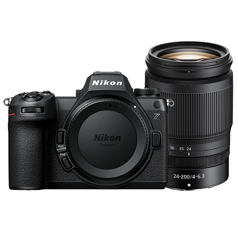 Nikon-Z-24-200mm-f4-6.3-VR-Lens-Product-Photo.jpg Nikon Z6III + 24-200MM F/4-6.3 VR - Image 1