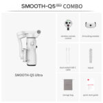 Zhiyun SMOOTH-Q5 Ultra Smartphone Stabilizer Combo Kit - Image 6