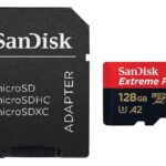 SanDisk SDXC 128GB Micro Extreme Pro 200MB/s A2 C10 V30 UHS-I US+Ad