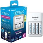 Panasonic charger (1.5h) with 4 bat. eneloop AA (K-KJ55MCD40E)