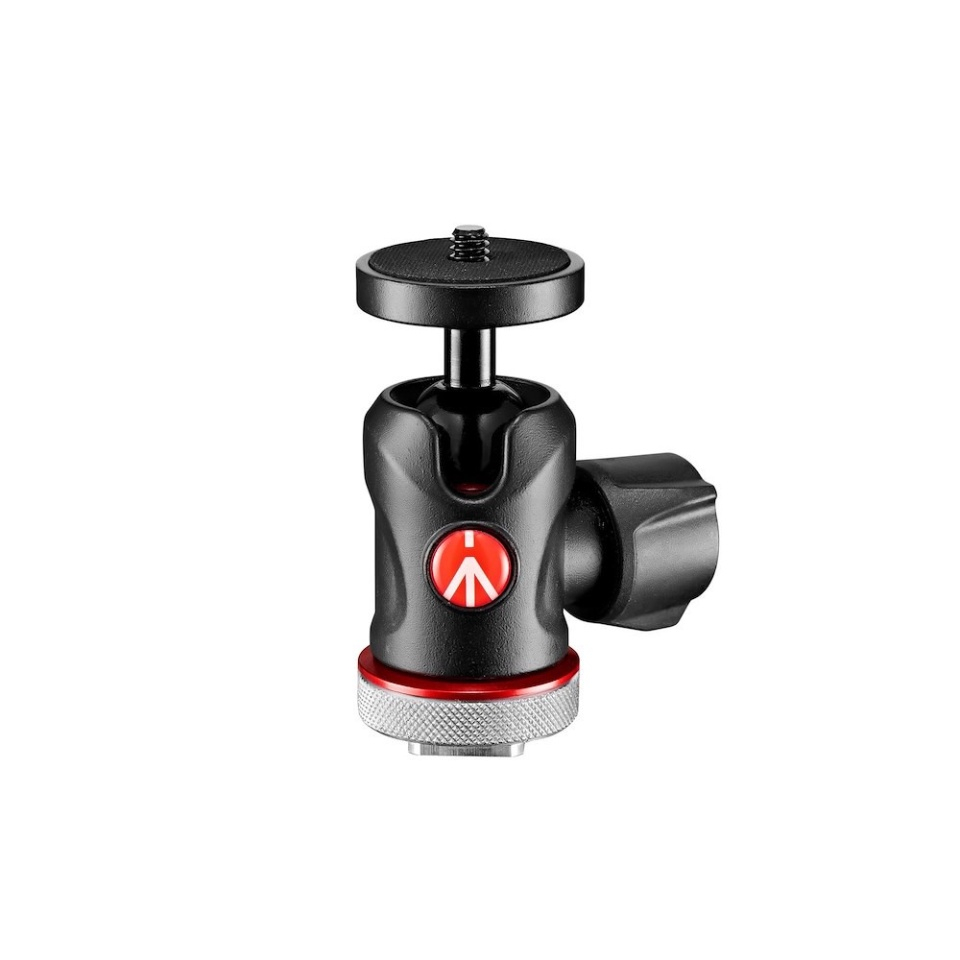 center-ball-head-manfrotto-492lcd-mh492lcd-bh Manfrotto 492 Centre Ball Head with Cold shoe mount - Image 1