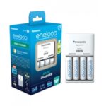 Panasonic charger (10h) with 4 bat. eneloop AA (K-KJ51MCD40E)