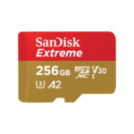 SanDisk SDXC 256GB Extreme micro 190MB/s UHS-I Class10 U3 V30+Ad