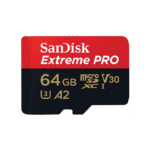 SanDisk SDXC 64GB Micro Extreme Pro 200MB/s A2 C10 V30 UHS-I US+Ad