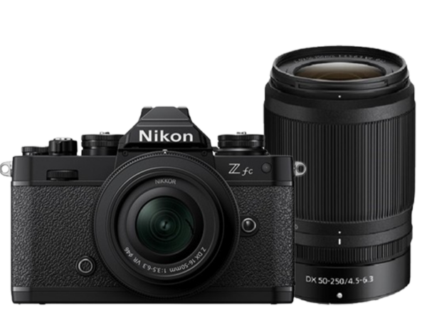 Nikon Z fc + 16-50mm + 50-250mm f/4.5-6.3 VR DX