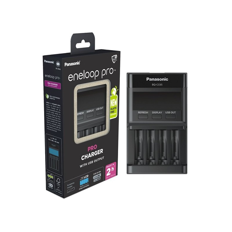 panasonic-eneloop-bqcc65-eko-charger-aa-aaa Panasonic eneloop pro BQ-CC65 - Image 1
