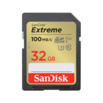 SanDisk SDHC 32GB Extreme 100MB/s V30 UHS-I U3