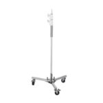 Stainless Steel Stand with Wheels Aluminum - S2381