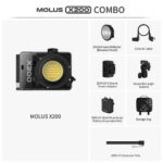 Zhiyun Molus X200 Bi-Color COB LED Light (Combo Kit) - Image 3