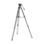 Manfrotto MVK500XAM Video Alu Tripod with 500X Fluid Head - Image 2