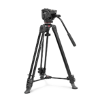 Manfrotto MVK500XAM Video Alu Tripod with 500X Fluid Head - Image 3